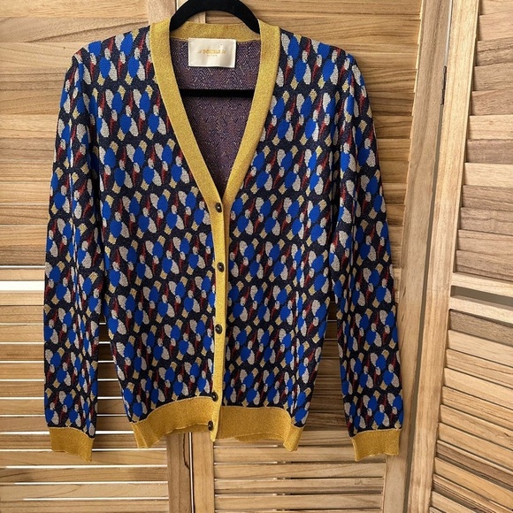 LA DOUBLEJ. Fancy cardigan Size L - Picture 2 of 8